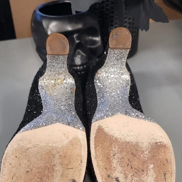 MIU MIU GLITTER PUMPS - Picture 8 of 8